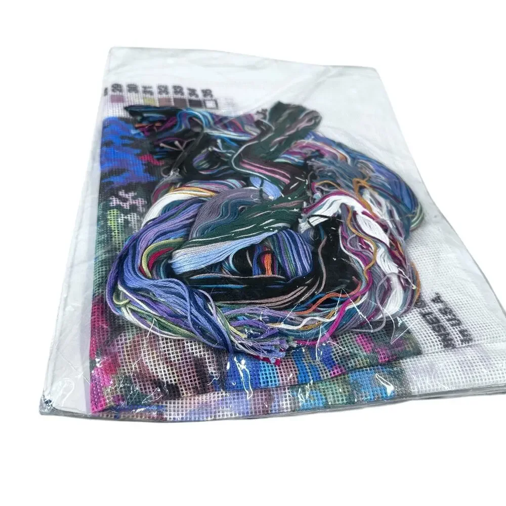 Dimensions Sunset Needlepoint Cottage Cove 16